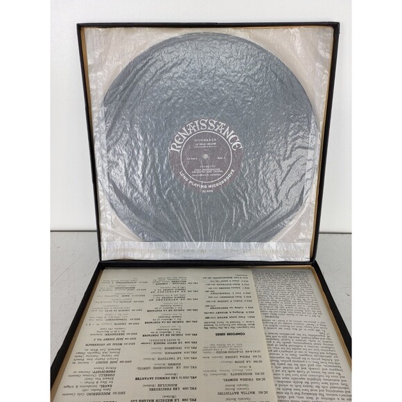 Offenbach La Belle Helene Renaissance Helene-Linda Felder Paris-Andre Dran Vinyl - Picture 6 of 11